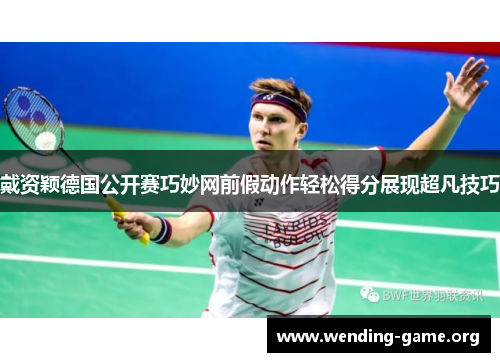 戴资颖德国公开赛巧妙网前假动作轻松得分展现超凡技巧 戴资颖德国公开赛巧妙网前假动作轻松得分展现超凡技巧