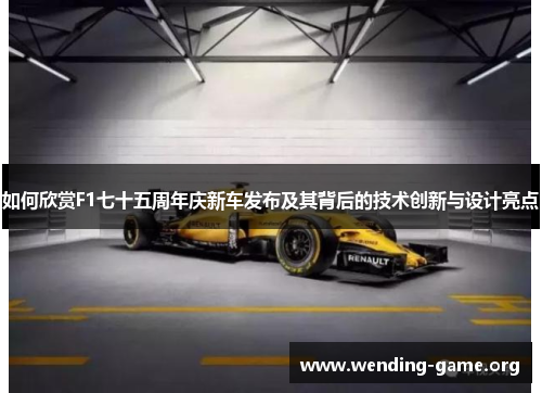 如何欣赏F1七十五周年庆新车发布及其背后的技术创新与设计亮点