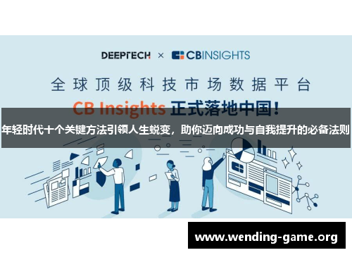 年轻时代十个关键方法引领人生蜕变,助你迈向成功与自我提升的必备法则 年轻时代十个关键方法引领人生蜕变,助你迈向成功与自我提升的必备法则